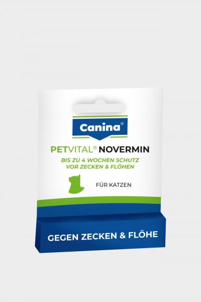 2x Canina PETVITAL Novermin für Katzen 2 ml